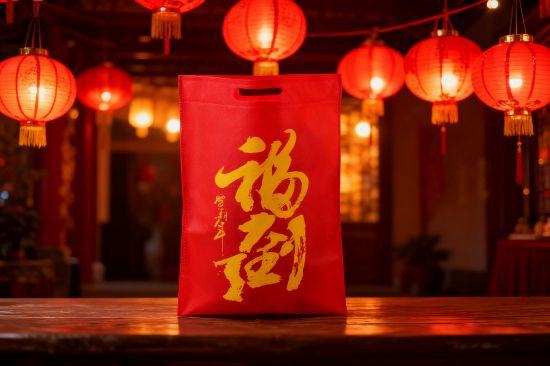 图片 无纺布大礼包袋